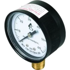 GENERIC Superpro 0-60 Psi Pool Filter Pressure Gauge Plastic Bottom Mount