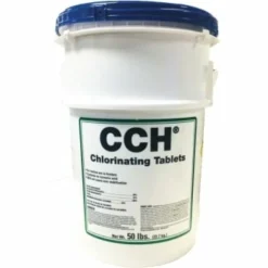 Cch Products 50 Lbs. 2-5/8 In. Chlorinating Calcium Hypochlorite Tablets