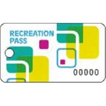 Write-On Plastic Pool Permit Tag (100-Pack)