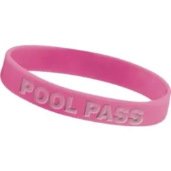 Custom Bracelet Pool Pass (Pink) (100-Pack)