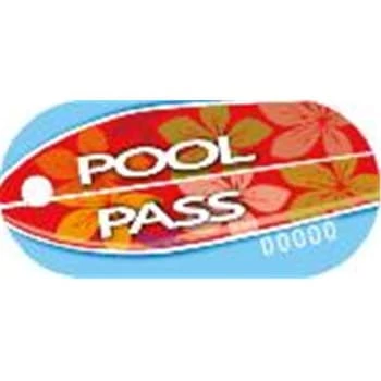 Pool Pass Surfs Up, Package Of 100