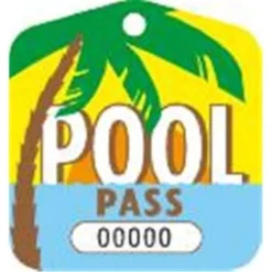 Pool Pass Paradise, Package Of 100