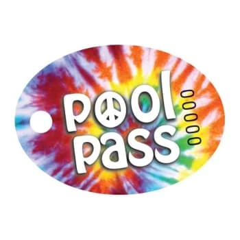 Pool Pass Feelin Groovy, Package Of 100
