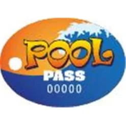 Pool Pass Hang Ten, Package Of 100