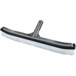 Hdx 18 In Swimming Pool & Spa Brush With Deluxe Nylon Bristles And Aluminum Back