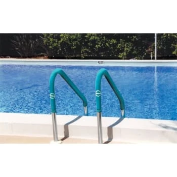 Hd Supply 4 Ft Aqua Teal Safety Grip Hand Rail Cover