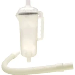 Rainbow Pentair 186a Clear Leaf Trap With Handle And Snap Open Top.