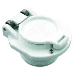 Hayward Vacuum Lock Safety Wall Fitting Free Rotation (White)