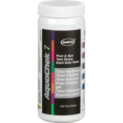 AquaChek 7-Way Chlorine Test Strips (100-Pack)
