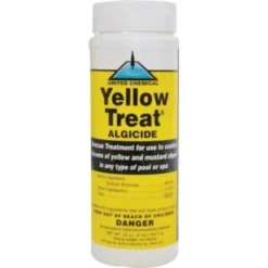 UNITED CHEMICAL Yellow Treat 2 Lb Pool Algaecide Container